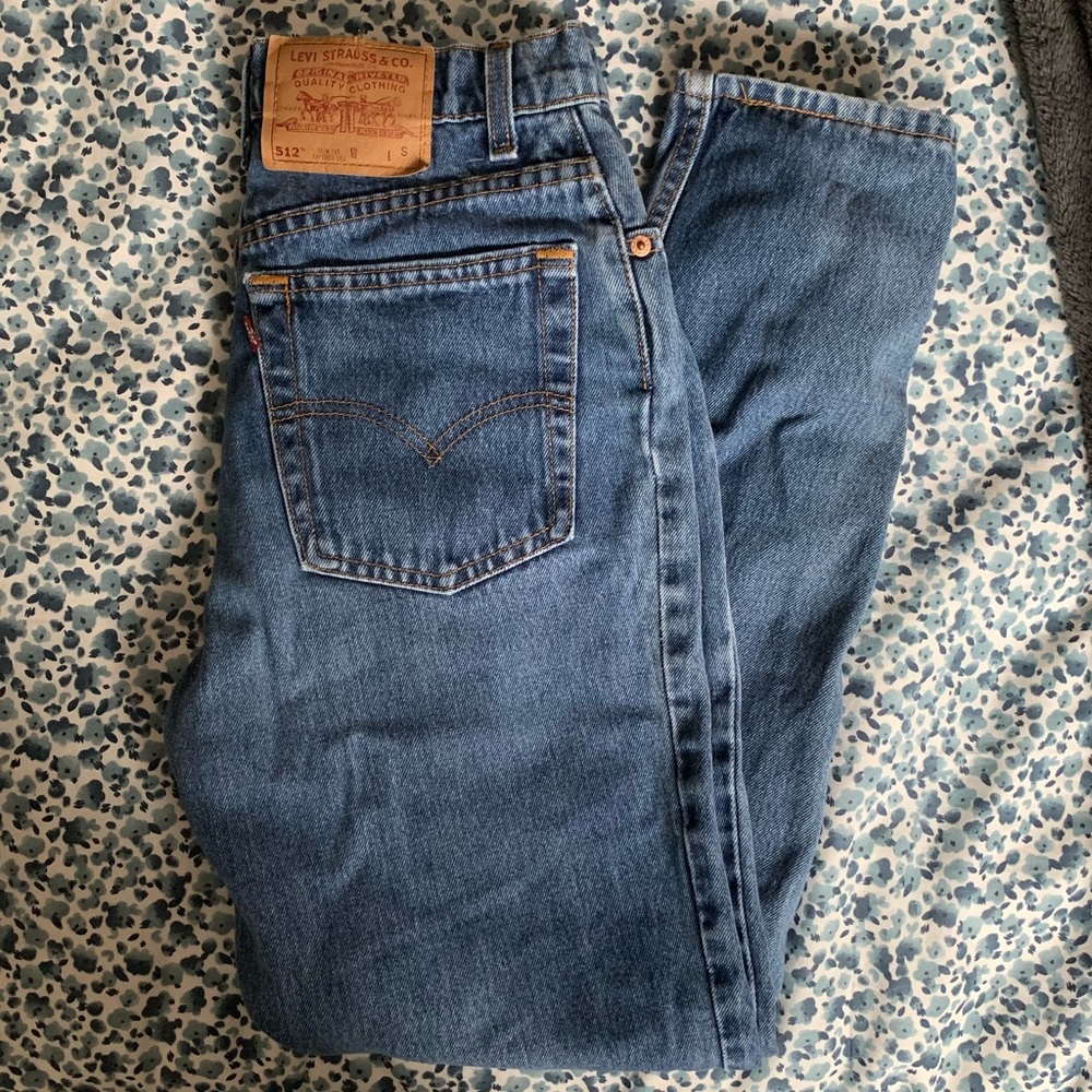 Vintage Levi’s 512 blue jeans JUNIORS
